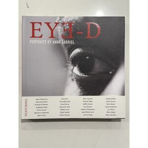Anna and Peter Gabriel SIGNED book Eye-D: Portraits Autographed In Hand